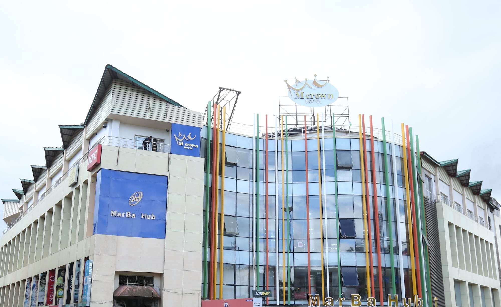 M Crown Hotel Shillong Extérieur photo